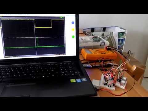 ESP8266 ESP201 SR-HC-04 im Test