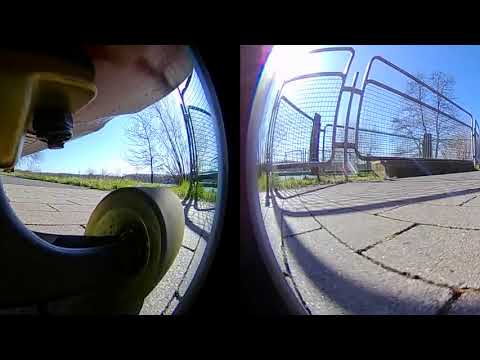 Kemnader Stausee mit dem Skateboard 360° Video