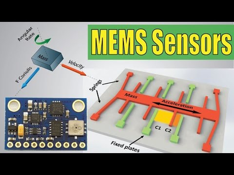 How MEMS Accelerometer Gyroscope Magnetometer Work &amp; Arduino Tutorial