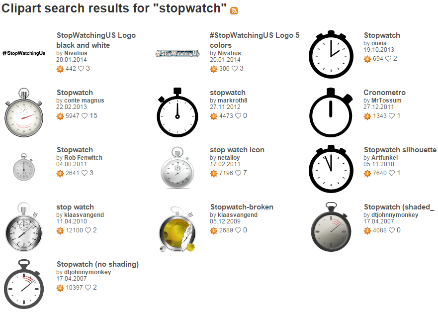 Search results for  stopwatch  clipart   Openclipart