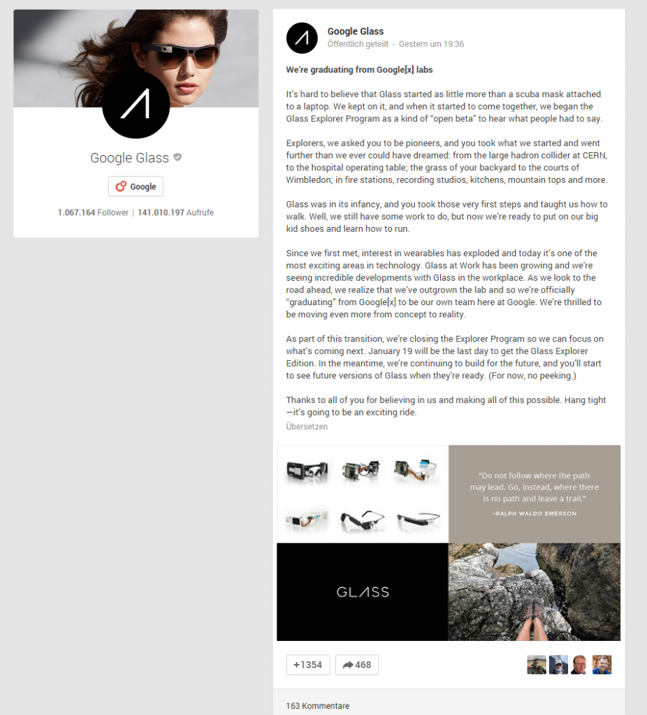 Google x  labs It’s hard to believe that Glass started…