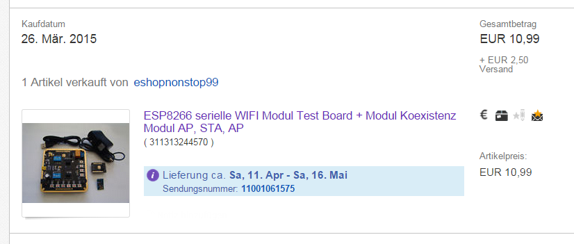 ESP8266 serielle WIFI Modul Test Board Modul Koexistenz Modul